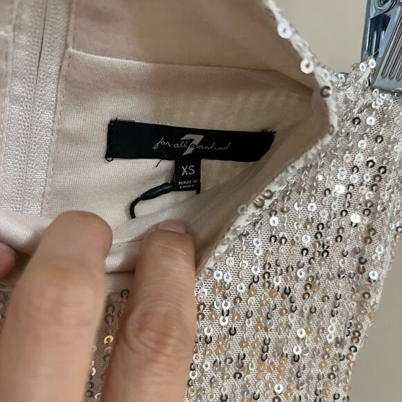 7 For All Mankind Sequin Bodysuit - Picture 3 of 9